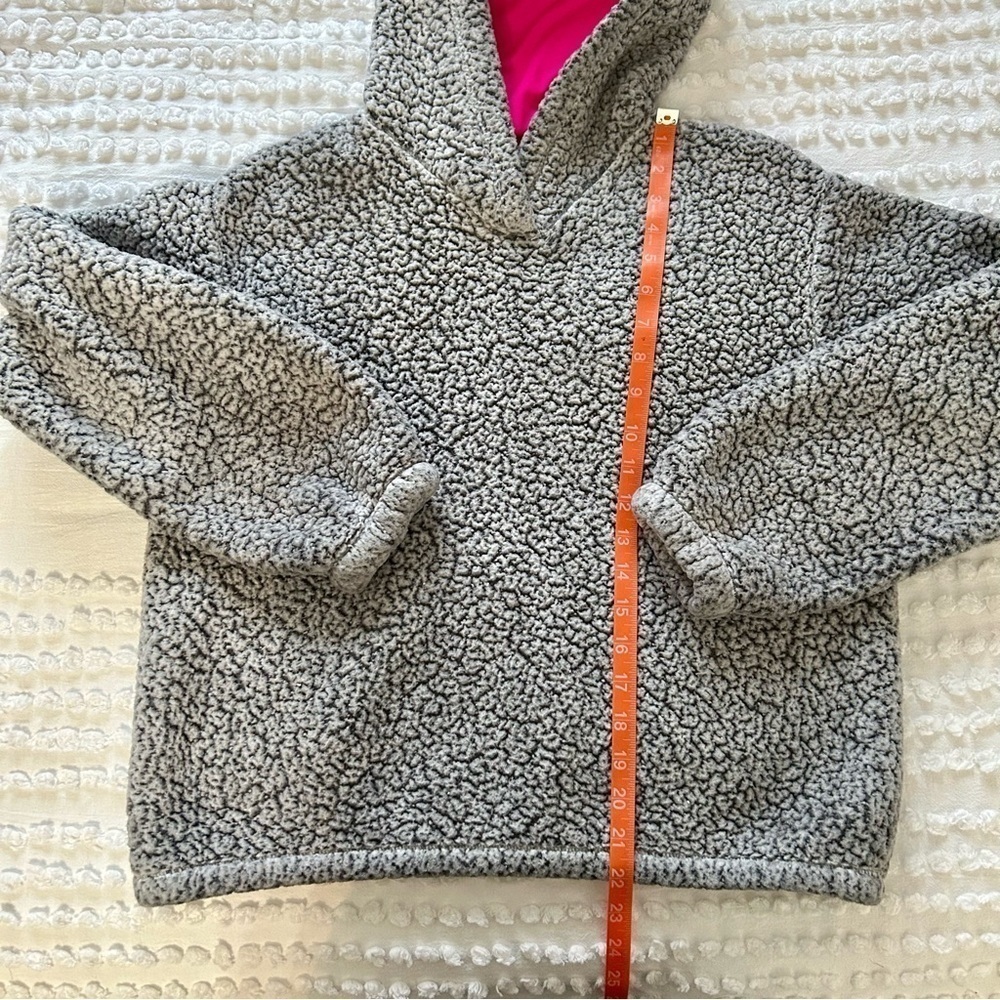 Room Service Jogger & Hoody Matching Set Sherpa White Gray Sz S - Picture 11 of 13